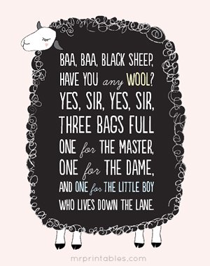 printable-nursery-rhyme-baa-baa-black-sheep