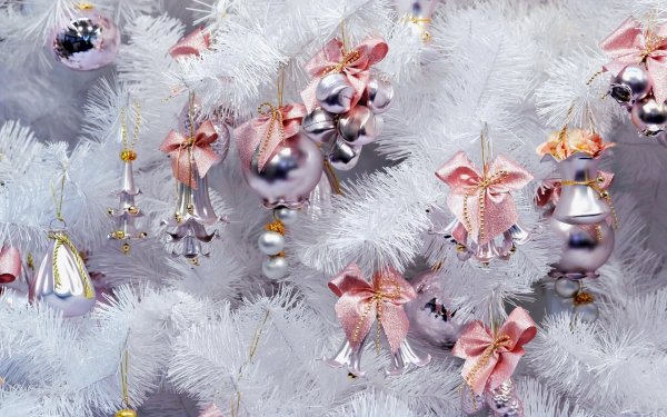 white-christmas-tree-silver-pink-hd-wallpaper