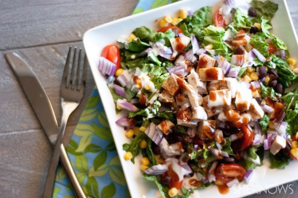 healthy-bbq-chicken-salad-with-bbq-ranch-drizzle-recipe