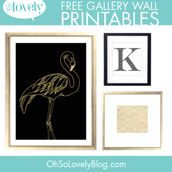 OhSolovelyBlog-Free-Gallery-Wall-Printables-Gold-Flamingos